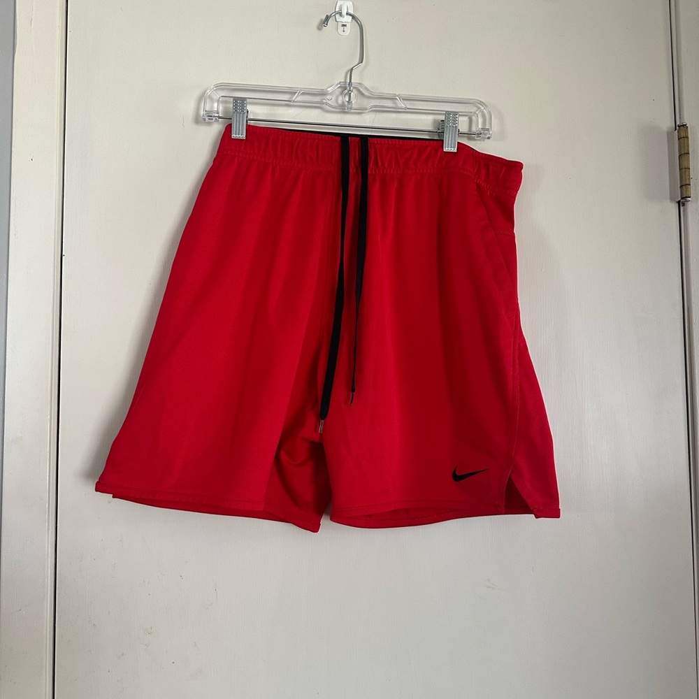 Nike Men's  Red Athletic Shorts